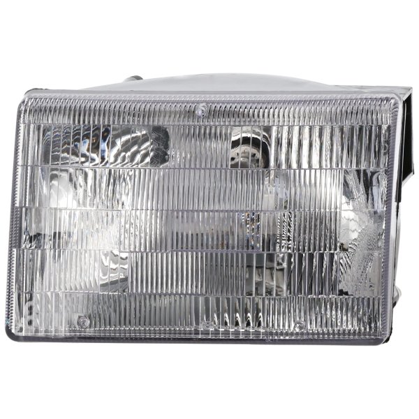 Headlight Assembly for Jeep Grand Cherokee 1993-1998, Left (Driver), Halogen, Canada/USA Built Vehicle, Replacement