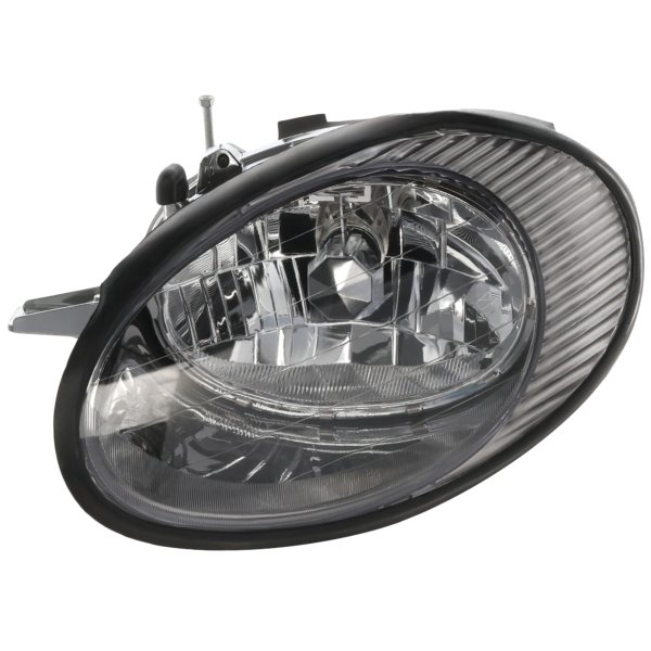 Headlight Assembly for Ford Taurus 1996-1998, Left (Driver) Side, Halogen, Compatible up to 6-10-1998, Replacement