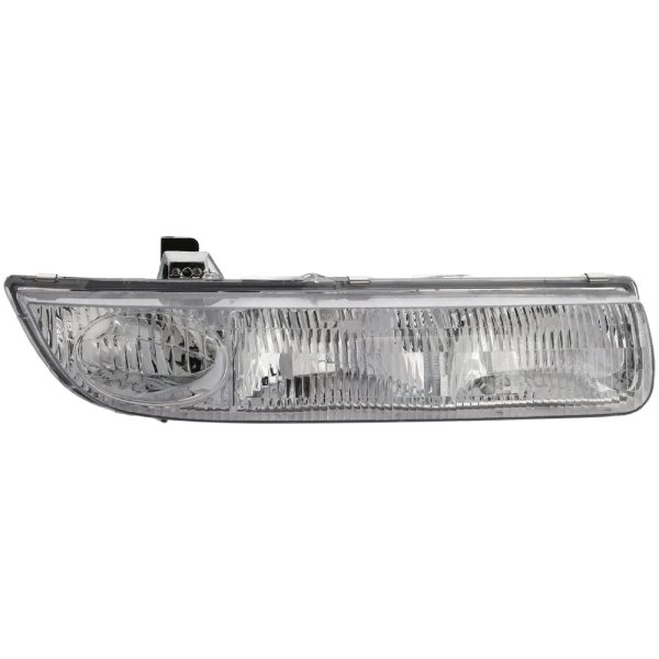 Headlight Assembly for Saturn S-Series 1996-1999, Right (Passenger), Sedan/Wagon, Halogen, Replacement
