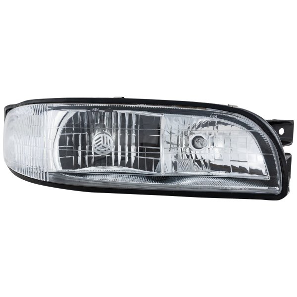 Headlight Assembly for Buick LeSabre 1997-1999 Right (Passenger), Halogen, with Cornering Light Equipped, Replacement
