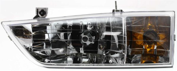 Headlight Assembly for Ford Windstar 1998-1998, Left (Driver), Halogen, Replacement