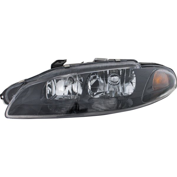 Headlight Assembly for Mitsubishi Eclipse 1997-1999, Left (Driver), Halogen Replacement