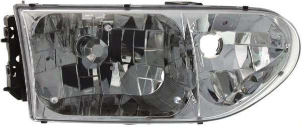 Headlight Assembly for Mercury Villager 1999-2002, Right (Passenger) Side, Halogen, Replacement
