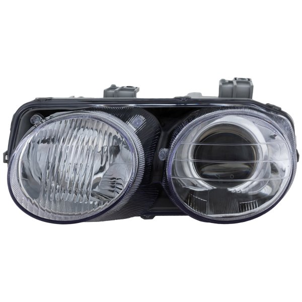 Headlight Lens and Housing for 1998-2001 Honda Integra, Left (Driver), Replacement