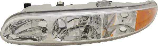 Headlight Assembly for Oldsmobile Alero 1999-2004, Left (Driver) Side, Halogen, Replacement