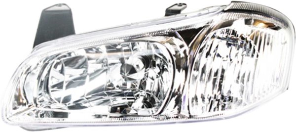 Headlight Assembly for Nissan Maxima 2000-2001, Left (Driver), Halogen, without 20th Anniversary Edition, Replacement