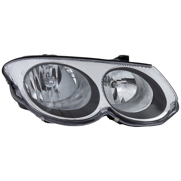Headlight Assembly for Chrysler 300M 1999-2004, Right (Passenger) Halogen Light, Replacement