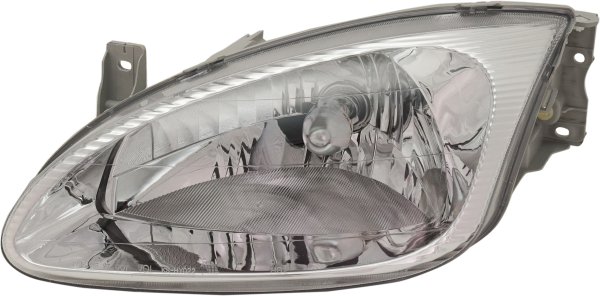 Headlight Assembly for Hyundai Elantra 1999-2000, Left (Driver), Halogen, Replacement