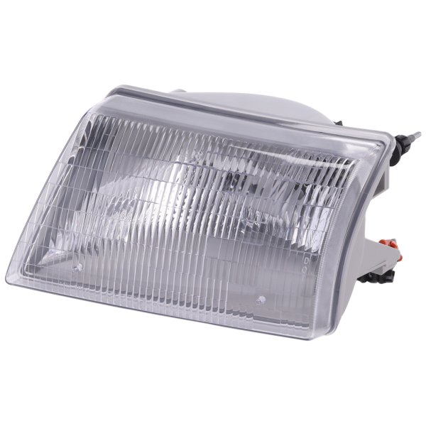 Headlight Assembly for Mazda Pickup 1998-2000, Left (Driver), Halogen, Replacement