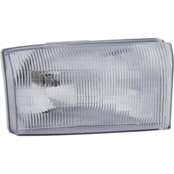 Headlight Assembly for Ford Excursion (2000-2001), F-Series Super Duty (1999-2001), Right (Passenger), Halogen, Composite Type, All Cab Types, Replacement