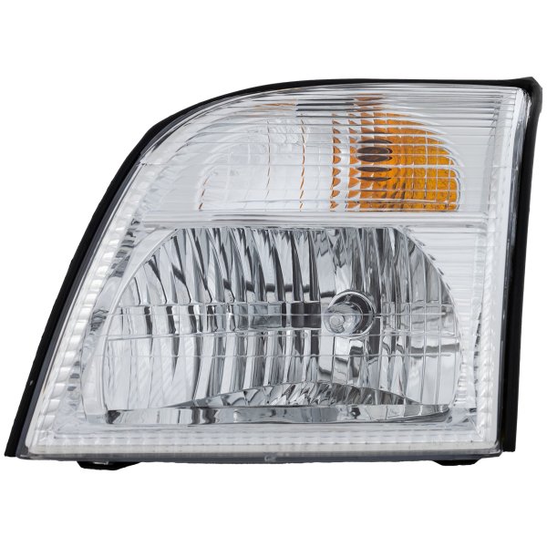 Headlight Assembly for 2002-2005 Mountaineer Left (Driver), Halogen, Replacement