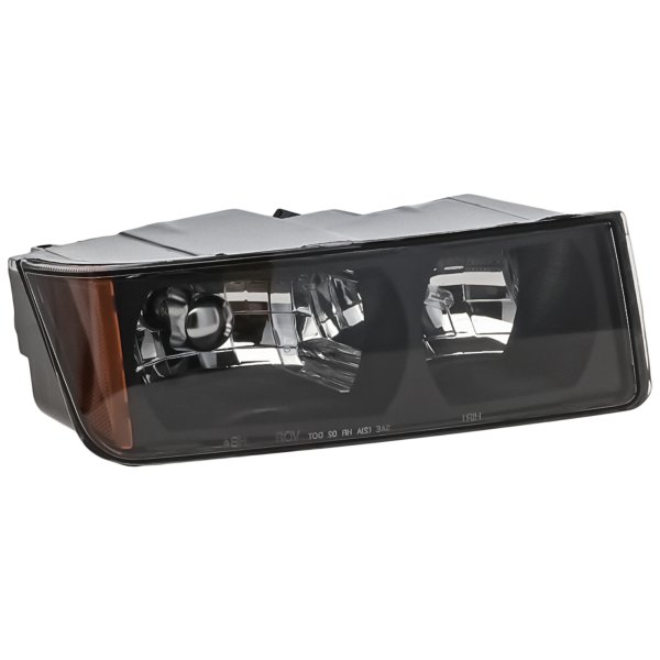 Headlight Assembly for Chevrolet Avalanche 2002-2006 Right (Passenger), Halogen, with Body Cladding, Replacement