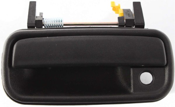 Exterior Front Door Handle for Toyota Pickup (1989-1995), 4Runner (1990-1995), Left (Driver), Textured Black, Replacement