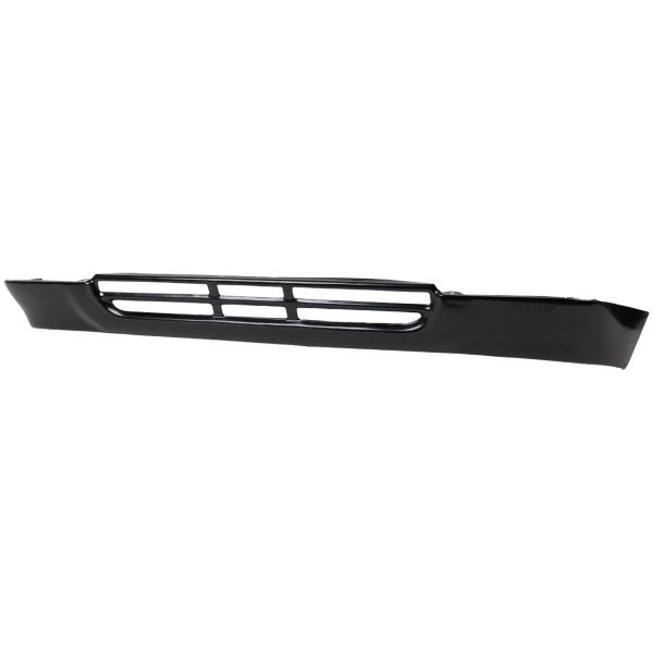 Front Lower Valance Panel for 1989-1991 Toyota Pickup, Steel, Painted-Black, 2WD (Two-Wheel Drive), Replacement