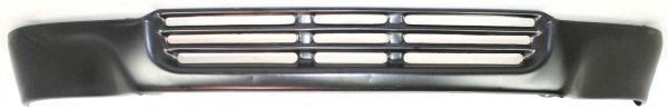 Front Lower Valance Panel for Toyota Pickup 1989-1991, Steel, Painted-Black, 4WD (Four-Wheel Drive), Replacement