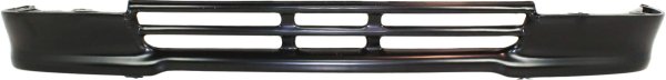 Front Lower Valance Panel for Toyota Pickup 1992-1995, Steel, Painted-Black, 4WD (Four-Wheel Drive), Replacement