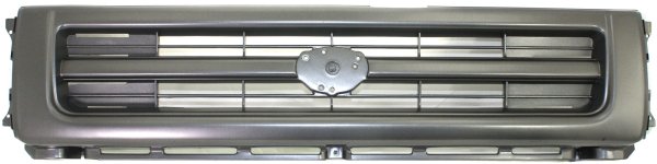 Center Grille for 1992-1995 Toyota Pickup, Painted Dark Argent Shell and Insert, 4WD (Four-Wheel Drive), Replacement