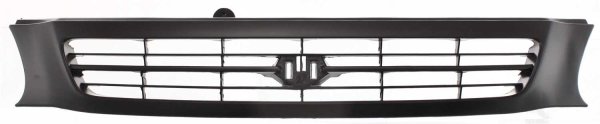 Grille for Toyota Tercel 1995-1997, Made from Durable ABS Plastic, Features Textured Black Shell and Insert, Replacement