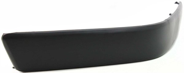 Front Bumper Impact Molding for Toyota Tercel 1995-1997, Right (Passenger) Side, Plastic, Black, Replacement