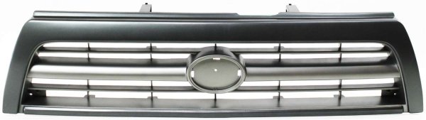 Grille for Toyota 4Runner 1996-1998 Models, Painted Gray Shell and Insert, Fits 4-Cylinder/6-Cylinder Engines, Replacement