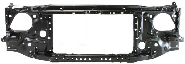 Radiator Support Assembly for Toyota Tacoma 1997-2000, Black Steel, Replacement