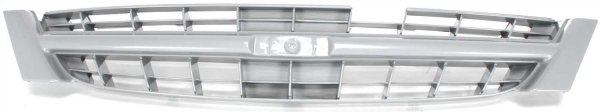 Grille for Nissan Maxima 1997-1999, Gray Shell and Insert, Replacement