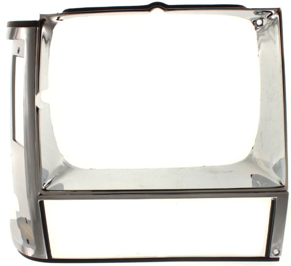 Headlight Door for Jeep Cherokee 1984-1990 Right (Passenger) Side, Chrome Replacement