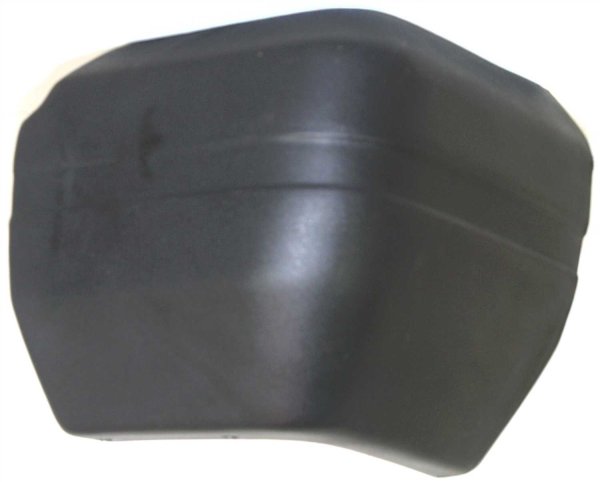 Rear Bumper End for Jeep Wagoneer (1984-1990), Cherokee (1984-1996), Right (Passenger) Side, Textured, without Tire Mount Holes, Replacement