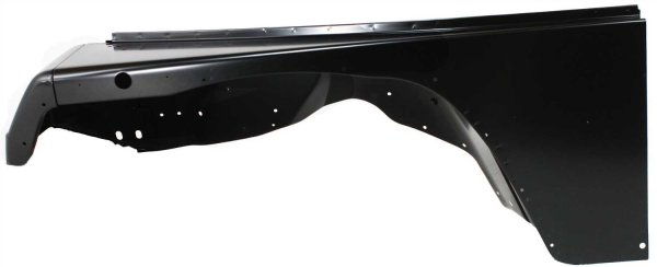 Front Fender for Jeep Wrangler (YJ) 1987-1995, Left (Driver), Primed (Ready to Paint), compatible with 1993-1995 models, Exc. Renegade model, Replacement