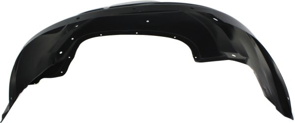 Black Steel Front Wheelhouse for Chevrolet C/K Full Size Pickup 1988-2002, Left (Driver) Side, Replacement