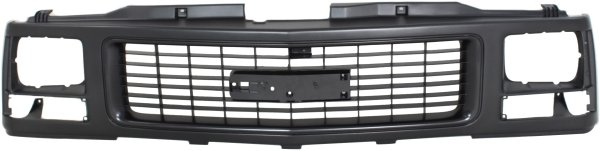 Paintable Shell and Insert Grille for 1988-1993 GMC C/K Series with Single Sealed Beam Headlight, Replacement