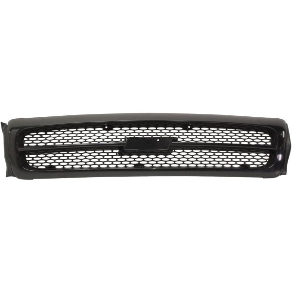 Grille for Chevrolet Impala SS Model 1994-1996, Painted Black Shell and Insert, Replacement