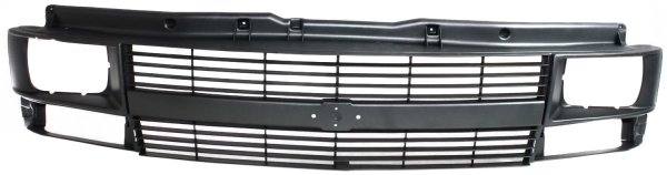 Black Grille for Chevrolet ASTRO, Compatible with 1995-2005 Models, Includes Sealed Beam Headlight, Replacement