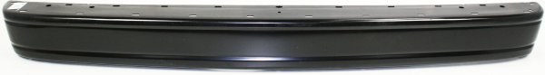 Step Bumper Face Bar for ASTRO/SAFARI 1995-2005, Without Pad, With Pad Provision, Without Mounting Bracket, Powdercoated Black, Replacement