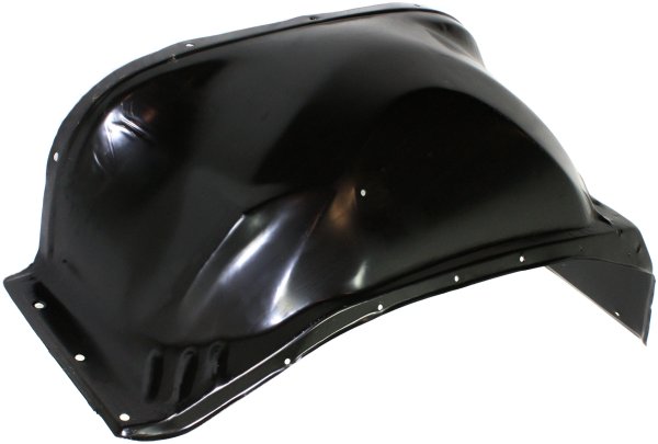Inner Fender Wheelhouse for Chevrolet Suburban, 1981-1991, Left (Driver), Steel, Black, Replacement