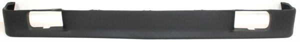 Front Lower Valance Air Deflector for Chevrolet S10 Blazer (1983-1994) and S10 Pickup (1982-1993), Primed (Ready to Paint), with Fog Light Holes, Replacement