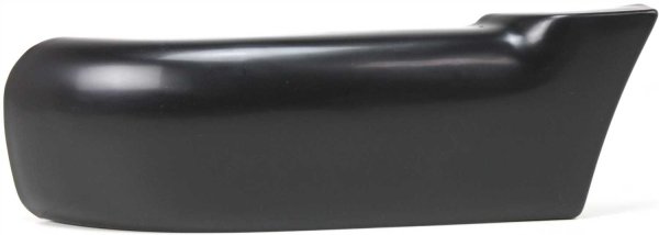 Front Bumper End for Chevrolet S10 Pickup 1994-1997, Left (Driver), Primed (Ready to Paint), Without Side Molding Holes, Replacement