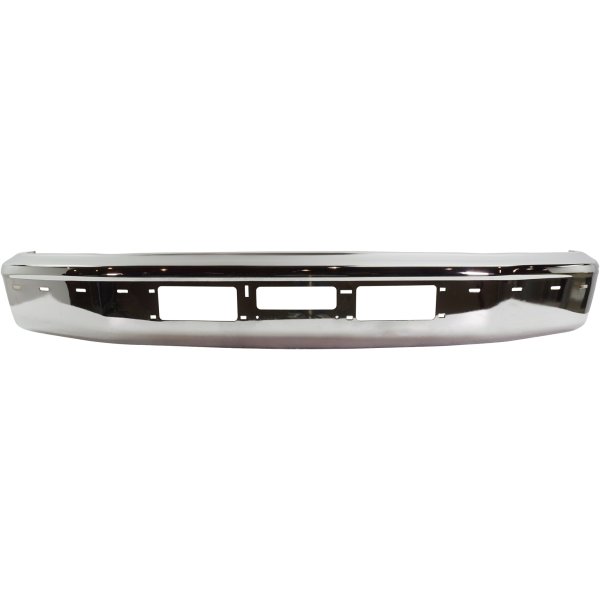Front Bumper Chrome for Ford F-Series 1992-1996, with Molding Holes and Air Holes, Suitable for 1997 F-250HD/F-350, Replacement