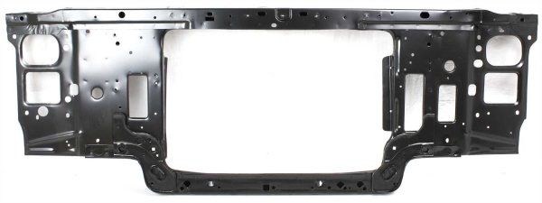 Radiator Mount Assembly for Ford F-Series 1992-1997, Black Steel, Gas Engine, Replacement