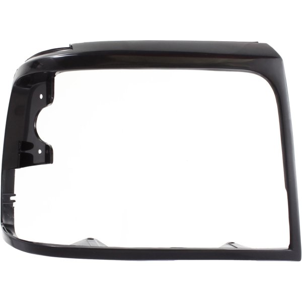 Black Right (Passenger) Headlight Door for Ford F-Series 1992-1997, Replacement Specific models: F-150, F-250, F-350, F-Super Duty.
