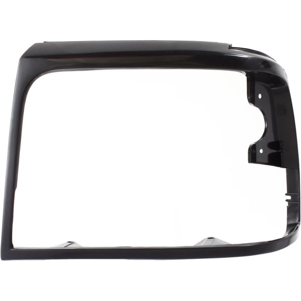 Headlight Door for Ford F-Series 1992-1997, Left (Driver) Side, Black, Replacement Models: F-150, F-250, F-350, F-Super Duty.