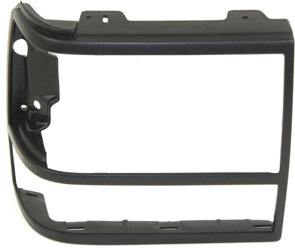 Black Headlight Door for Ford Ranger (1989-1992) and Explorer (1991-1994), Right (Passenger) Side, Replacement