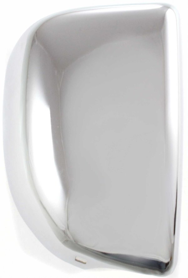 Front Bumper End for 1993-1996 Nissan Pickup, Left (Driver) Side, Chrome Finish, Replacement