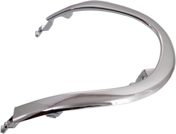 Grille Extension Left (Driver) for Ford Explorer 1995-1997, Park Light Trim, Chrome, Replacement