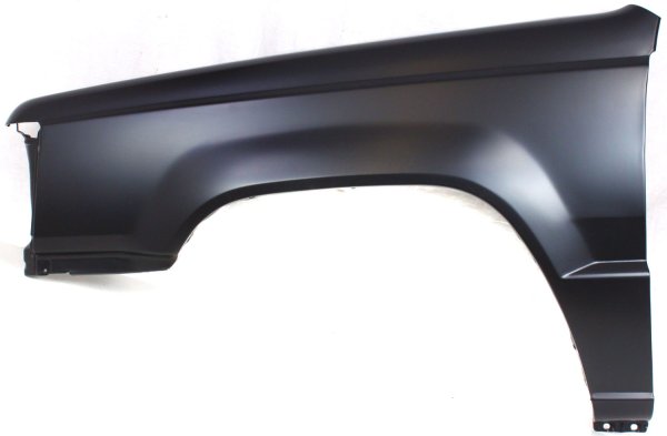 Front Fender, Primed (Ready to Paint) for Dodge RAM 50 P/U 1987-1993, Mitsubishi MIGHTY MAX 1987-1996, Left (Driver), 2WD (Two-Wheel Drive), Replacement