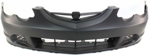 Front Bumper Cover for 2002-2004 Acura RSX, Primed (Ready to Paint), Replacement