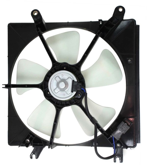 Radiator Fan Assembly for Acura Integra 1994-2001, Left (Driver), Denso Type, Replacement
