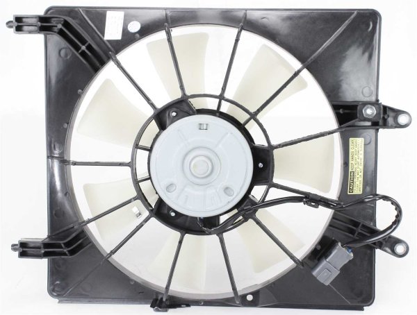A/C Condenser Fan Shroud Assembly for Acura TSX 2004-2008, Right (Passenger) Side, Replacement