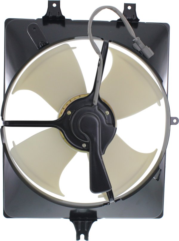 A/C Fan Shroud Assembly for Acura TL 2004-2008, Right (Passenger) Side, Replacement