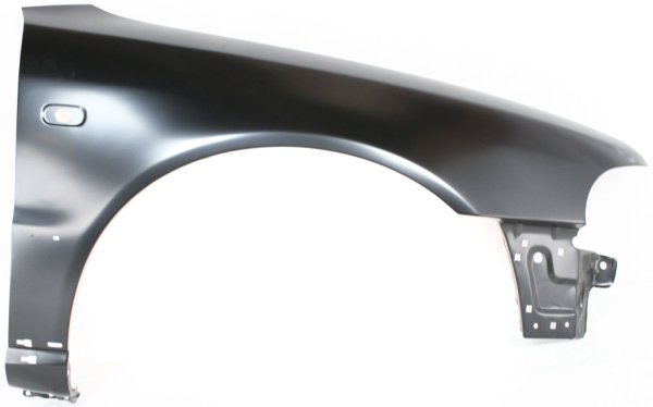 Front Fender for Audi A4 1999-2002, Right (Passenger) Side, Primed (Ready to Paint), Replacement
